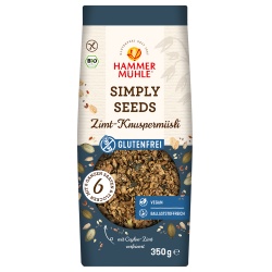 Zimt-Knusper-Müsli, glutenfrei von Hammermühle