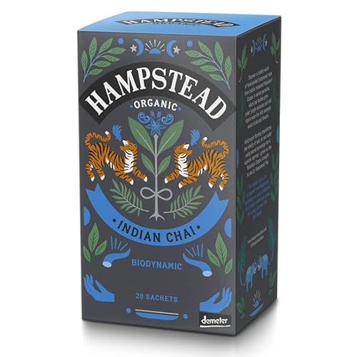 Hampstead Tea London Indian Chai, Black Tea, 20 Beutel, 40g von Hampstead Tea