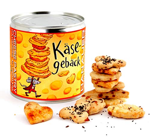 Hanauer BIO Käsebäckerei, 12er Pack (12 x 115 g) von Hanauer