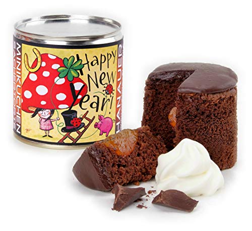 Hanauer BIO Sachertorte 'Happy New Year' Schokolade, 150 g (2er Pack) von Hanauer