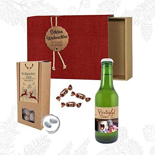 Schöne Weihnachten Geschenkbox | Tolles Geschenk für Frauen und Männer zu Weihnachten | Set mit weihnachtlichen Süßwaren | Feinkostpräsent (Schöne Weihnachten 4) von Handelsagentur Kasberger