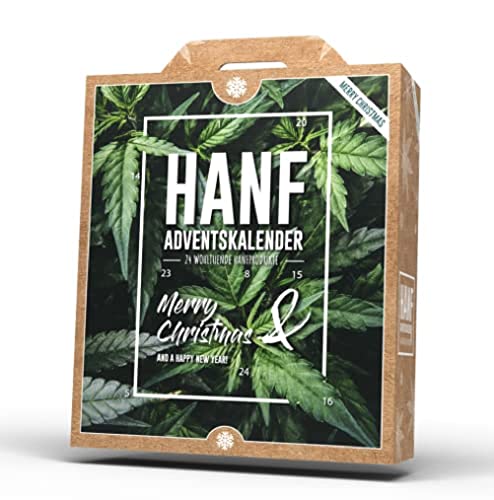 "Hanf" Adventskalender - 24 wohltuende Hanfprodukte von Handelshaus Huber-Koelle (9TB5Z)