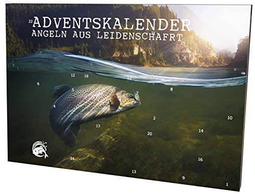 Adventskalender"Angeln", 1er Pack (1 x 52 g) von Handelshaus Huber-Koelle