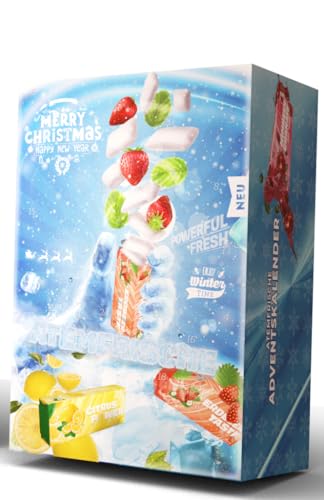 "Atemfrische" Kaugummi Adventskalender , 1er Pack (1 x 692 g) von Handelshaus Huber-Koelle