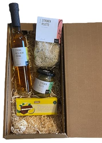 Geschenkbox „Spritzige Zitrone“ von Handelshaus Huber-Kölle