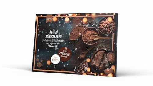 Schokotafel-Adventskalender Mix, 1er Pack (1 x 630 g) von Handelshaus Huber-Koelle