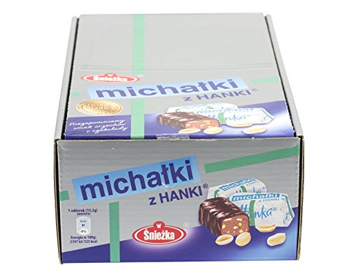 Michalki 2Kg. Original Erdnuss-Pralinen / polnische Spezialität von Hanka