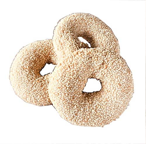 Glutenfreie Sesam Bagel 3x 80g täglich frisch auf Basis von Reismehl von Hanneforth food for you