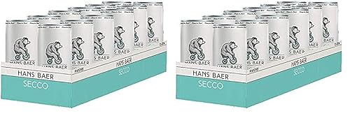 Hans Baer- Secco Perlwein in Dosen (12 x 0.20 l) (Packung mit 2) von Hans Baer