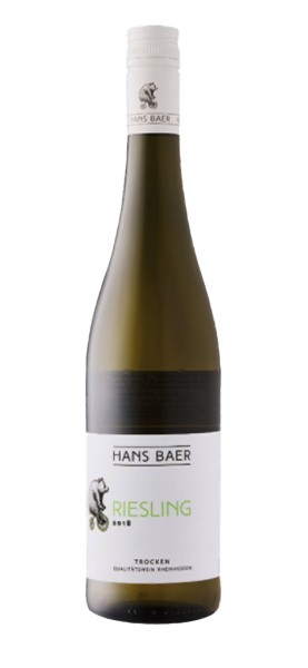 Rheinessen Riesling Troken 2023 von Hans Baer