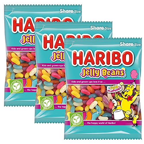 3 x 160 g gemischte Geschmacksrichtungen für Vegetarische Zuckerbohnen, Zahnfleisch, Gelee, Sharing Bag Süßigkeiten Kinder Süßigkeiten Snack von Hans Riegel Sr. , Haribo