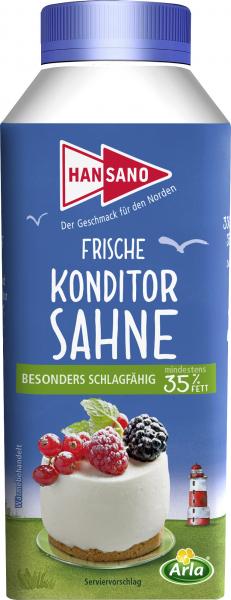 Hansano Frische Konditorsahne 35% Fett von Hansano