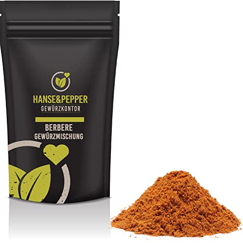 100g Berbere Gewürzzubereitung gemahlen Äthiopische Gewürzmischung Bärbärre von Hanse&Pepper Gewürzkontor