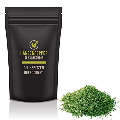 100g Dill-Spitzen feine Spitzen aromatisch tief grün natürlich vom Hanse&Pepper Gewürzkontor - Gourmet Serie von Hanse&Pepper Gewürzkontor