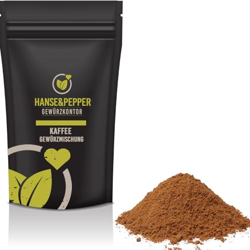 100g Kaffee Gewürz Mokkagewürz Kaffee Gewürzmischung Kaffeegewürz Cappuccino Gewürz Kaffee Topping Cappuccino Topping von Hanse&Pepper Gewürzkontor