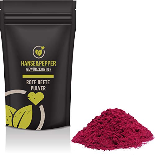 100g Rote Beete Pulver Rote Beete fein gemahlen Beta Vulgaris Rote Rübe von Hanse&Pepper Gewürzkontor