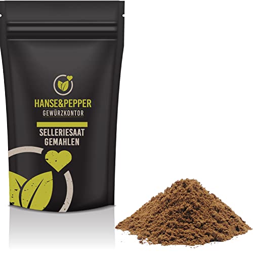 100g Selleriesaat gemahlen Sellerie Pulver Saat Selleriesamen gemahlen von Hanse&Pepper Gewürzkontor