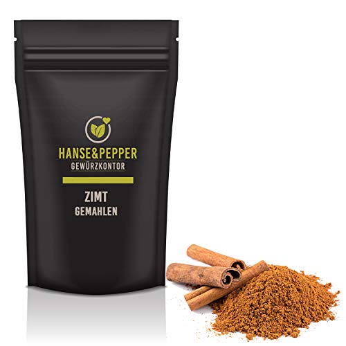 100g Zimt gemahlen Zimtpulver Cinnamon Zimt Pulver hoch aromatisch von Hanse&Pepper Gewürzkontor