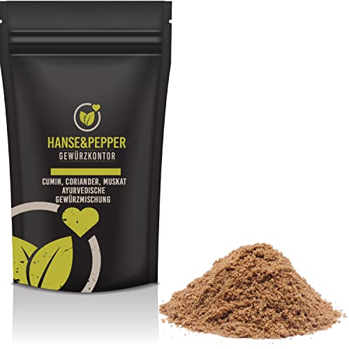 1kg Ayurvedische Gewürzmischung aus Cumin Kreuzkümmel Coriander Muskatnuss von Hanse&Pepper Gewürzkontor