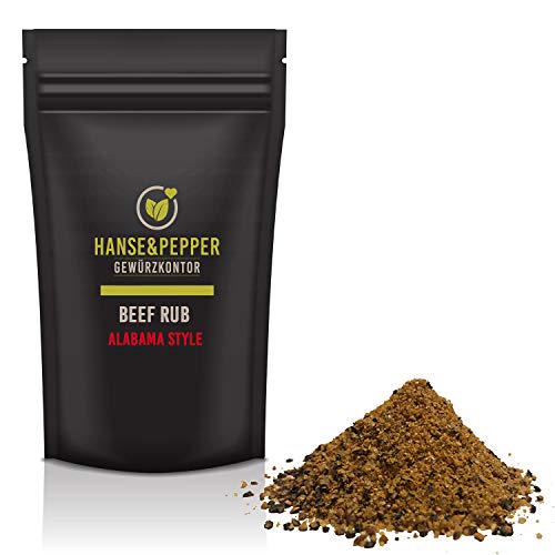 1kg Beef Rub Alabama BBQ Würzig Rind Kalb Wild Trockenmarinade 1A Qualität - Gourmet Serie von Hanse&Pepper Gewürzkontor