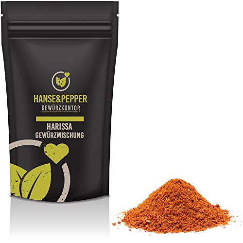 1kg Harissa Gewürz Mischung scharfes nordafrikanisches Gewürz natürlich vom Hanse&Pepper Gewürze von Hanse&Pepper Gewürzkontor