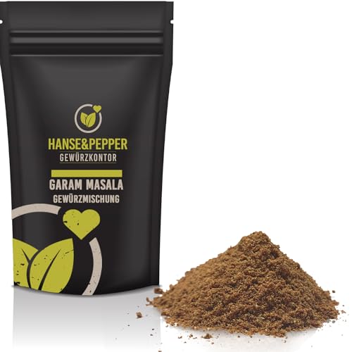 250g Garam Masala aromatisch indische Gewürzmischung 100% Vegan Masalla Gourmet von Hanse&Pepper Gewürzkontor