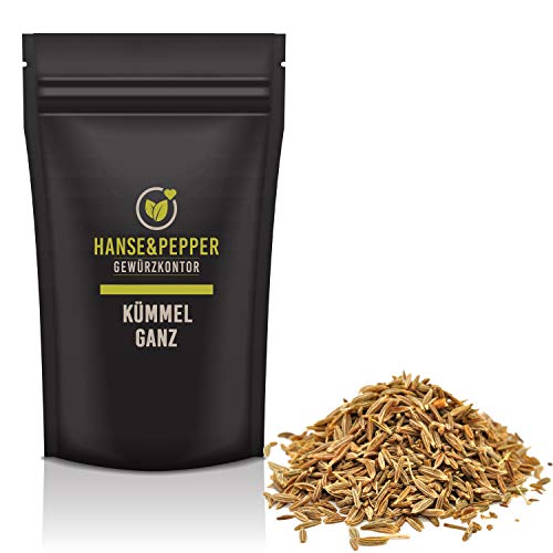 250g Kümmel ganz Kümmelsaat Samen Gewürz Körner Kümmelkörner von Hanse&Pepper Gewürzkontor