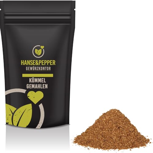 250g Kümmel gemahlen Kümmelpulver Kümmel Gewürz Pulver Kümmelsamen Kümmelpulver von Hanse&Pepper Gewürzkontor