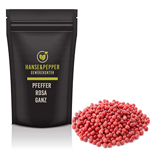 250g Pfeffer Rosa Vegan Rosa Beeren ganz in Spitzenqualität - Gourmet Serie von Hanse&Pepper Gewürzkontor