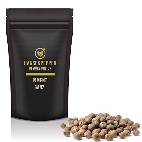 250g Piment ganz Gourmet Gewürzmischung im wiederverschließbarem Aroma-Beutel - Plus Serie von Hanse&Pepper Gewürzkontor