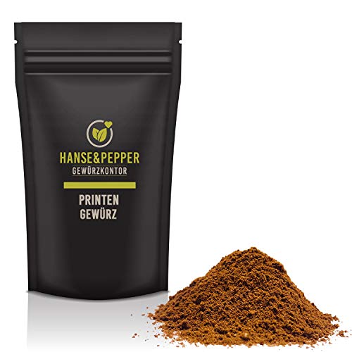 250g Printengewürz Backgewürz Gewürzmischung Printen Gewürz Spitzenqualität - Gourmet Serie von Hanse&Pepper Gewürzkontor