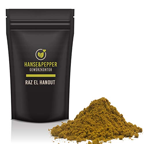 250g Raz el Hanout Marokkanische Gewürzmischung Würzig Cous Cous Sehr Aromatisch Spitzenqualität - Taste Line Serie von Hanse&Pepper Gewürzkontor