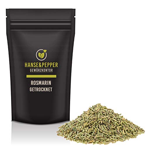 250g Rosmarin getrocknet Top 1A Aromatisch natürlich vom Hanse&Pepper Gewürzkontor - Gourmet Serie von Hanse&Pepper Gewürzkontor