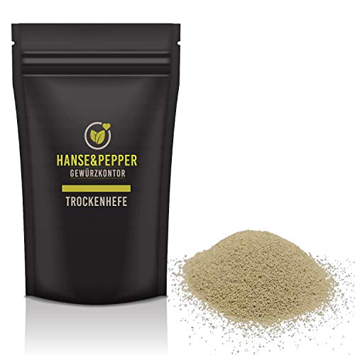 250g Trockenhefe für Pizza Brot Brotteig Backhefe Kuchen Hefe vegetarisch vegan Instant natürlich vom Hanse&Pepper Gewürzkontor von Hanse&Pepper Gewürzkontor