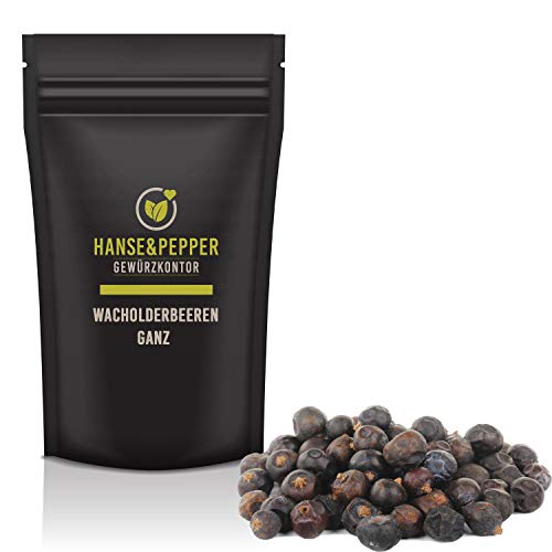 250g Wacholderbeeren ganz Top 1A Aromatisch natürlich vom Hanse&Pepper Gewürzkontor - Gourmet Serie von Hanse&Pepper Gewürzkontor