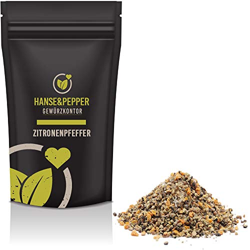 250g Zitronenpfeffer exotische fruchtige Schärfe Gewürzmischung Pfeffer natürlich vom Hanse&Pepper Gewürze von Hanse&Pepper Gewürzkontor