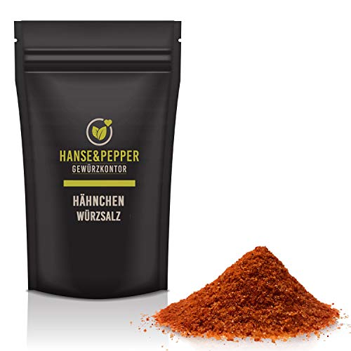 2kg Hähnchen Würzsalz Chicken Gewürz Salz würzige Hähnchen Wings 1A Qualität - Gourmet Serie von Hanse&Pepper Gewürzkontor