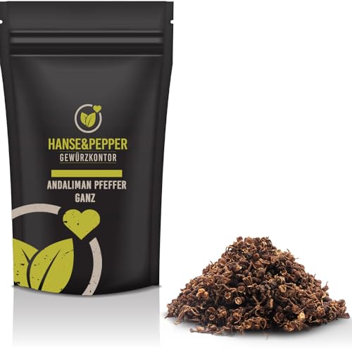 30g Andaliman Pfeffer ganz fruchtige Pfefferkörner Wildwuchs Gourmet Pfeffer von Hanse&Pepper Gewürzkontor