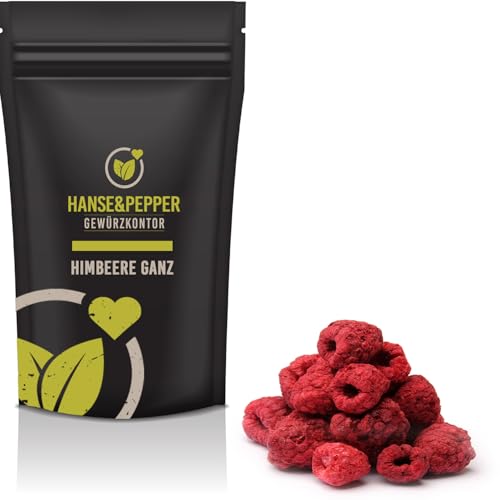 500g Himbeere ganz schonend gefriergetrocknet ganze Früchte Trockenfrüchte von Hanse&Pepper Gewürzkontor