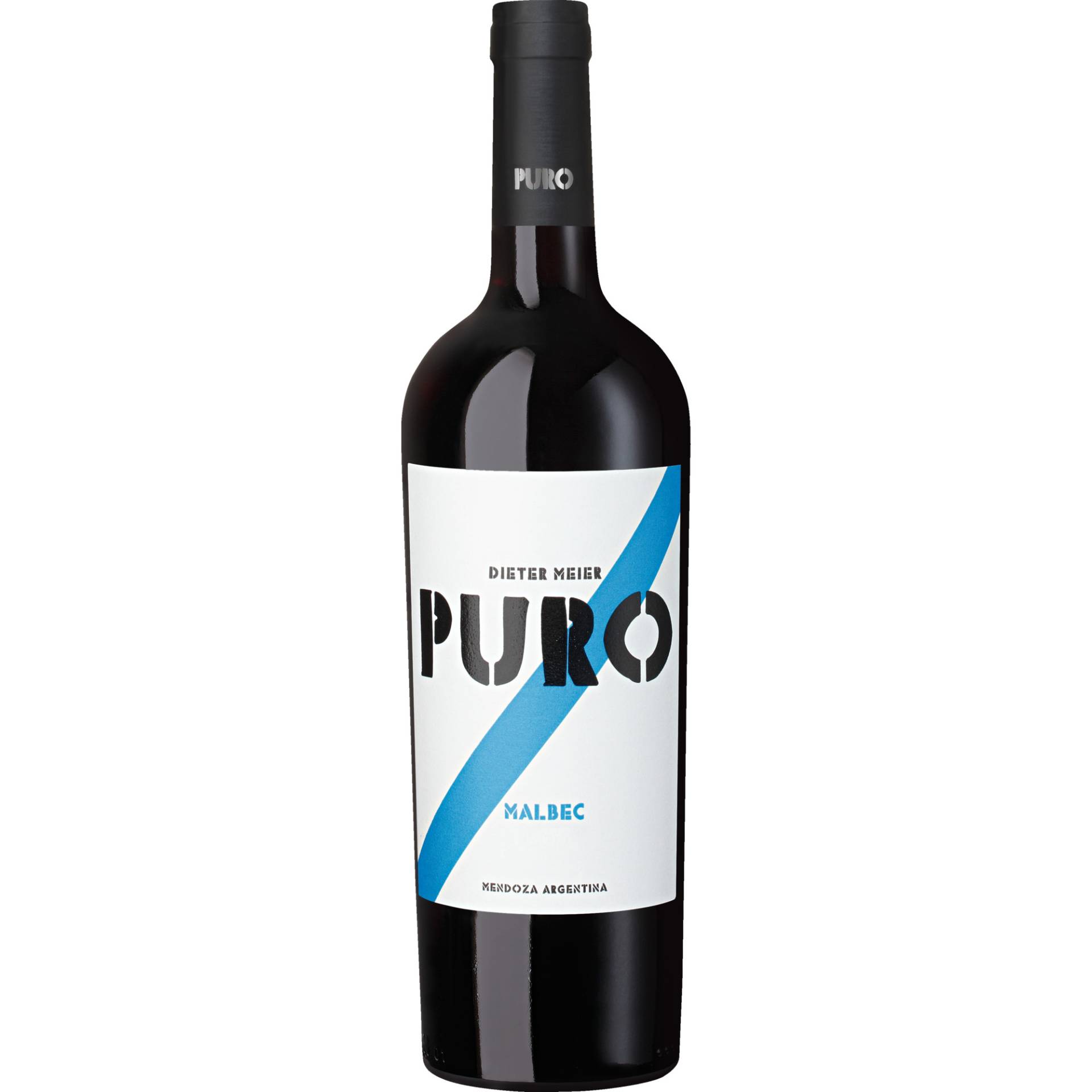 Dieter Meier Puro Malbec, Mendoza, Mendoza, 2022, Rotwein von Hanseatisches Wein- und Sekt-Kontor HAWESKO GmbH, Friesenweg 24, D-22763 Hamburg