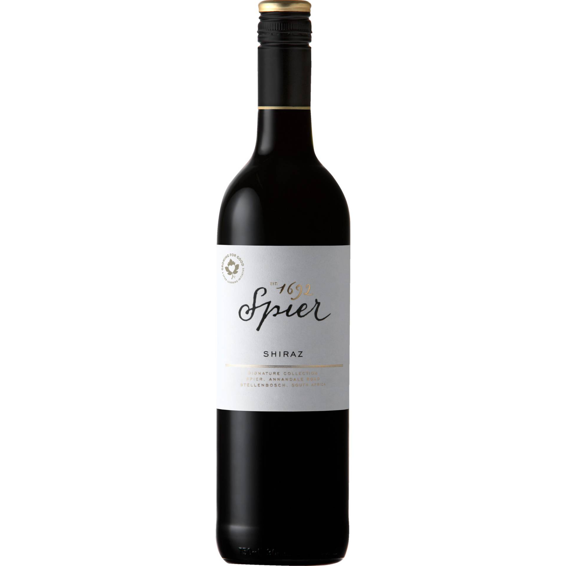 Spier Signature Collection Shiraz, WO Western Cape, Western Cape, 2022, Rotwein von Hanseatisches Wein- und Sekt-Kontor HAWESKO GmbH, Friesenweg 24, DE-22763 Hamburg