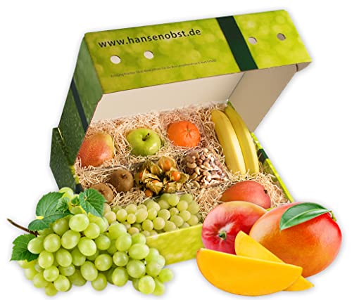 Hansen Obst | Obstbox "Wellness" | Geschenkbox mit frischem Obst | "Die Moderne" von Hansen Obst