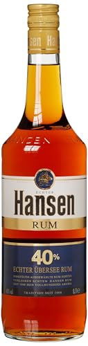 Hansen Echt Uebersee Rum (1 x 0.7 l) (Packung mit 6) von Hansen Rum