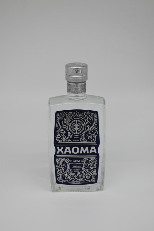 Haoma  Platin Wodka 40% von Haoma