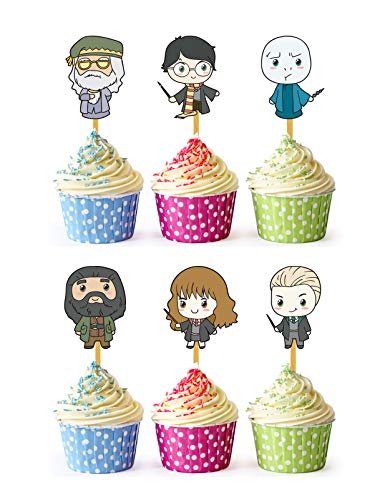 24 x Cupcake-Topper (Harry Potter) von Happy Choices