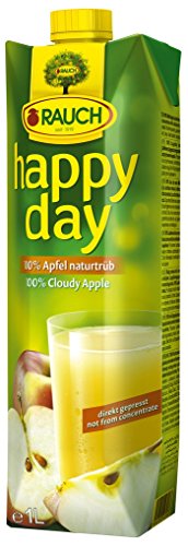 Rauch Happy Day Apfelsaft naturtrüb, 12er Pack (12 x 1 l) von Happy Day