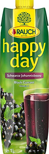 Rauch Happy Day Schwarze Johannisbeere, 12er Pack (12 x 1 l) von Happy Day