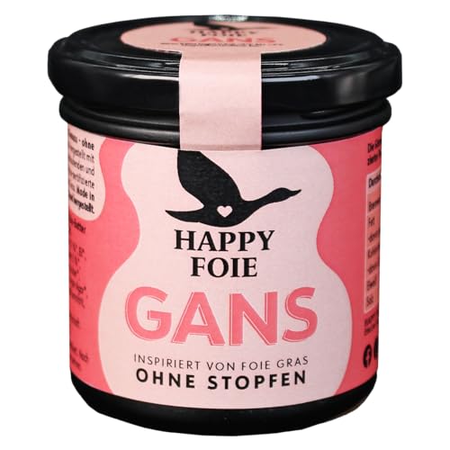 Happy Foie - Ohne Stopfen - 130g Glas (130g, Bio Gans) von Happy Foie