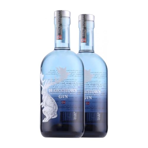 Gin Harahorn Small Batch Gin Medium Flasche 50 cl (Karton mit 2 Medium Flasche von 50 cl) von Harahorn