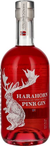 Harahorn I Norwegian Small Batch Pink Gin I 500 ml Flasche I 46% Volumen von Harahorn